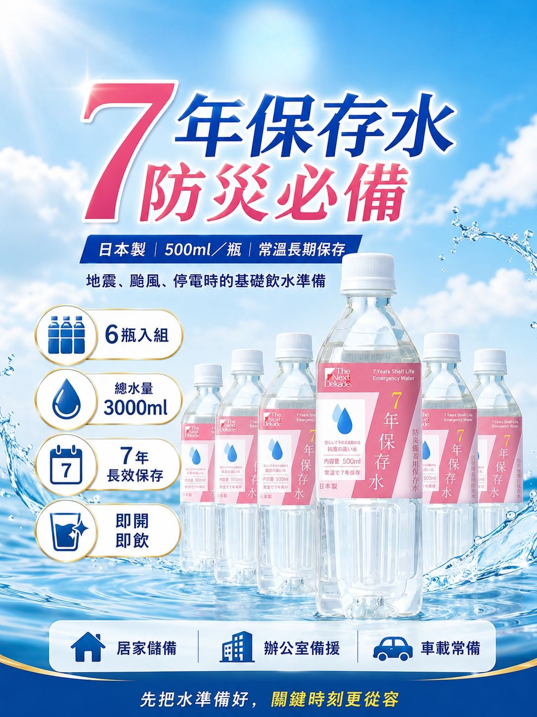 長期保存水