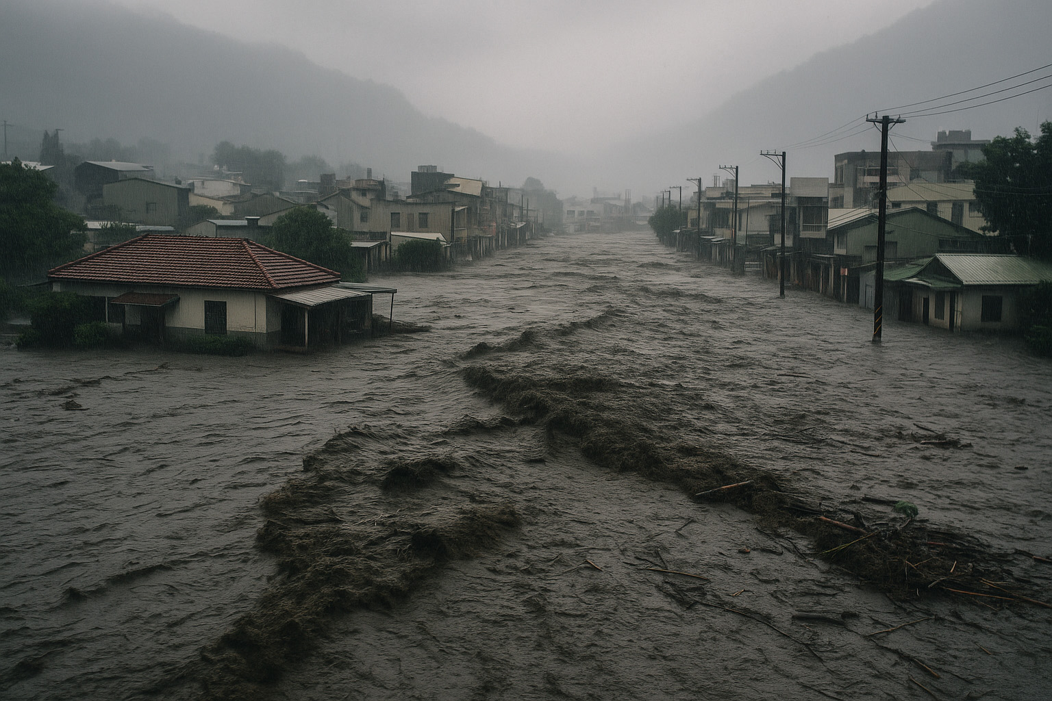 堰塞湖,樺加沙,水災,潰堤,颱風