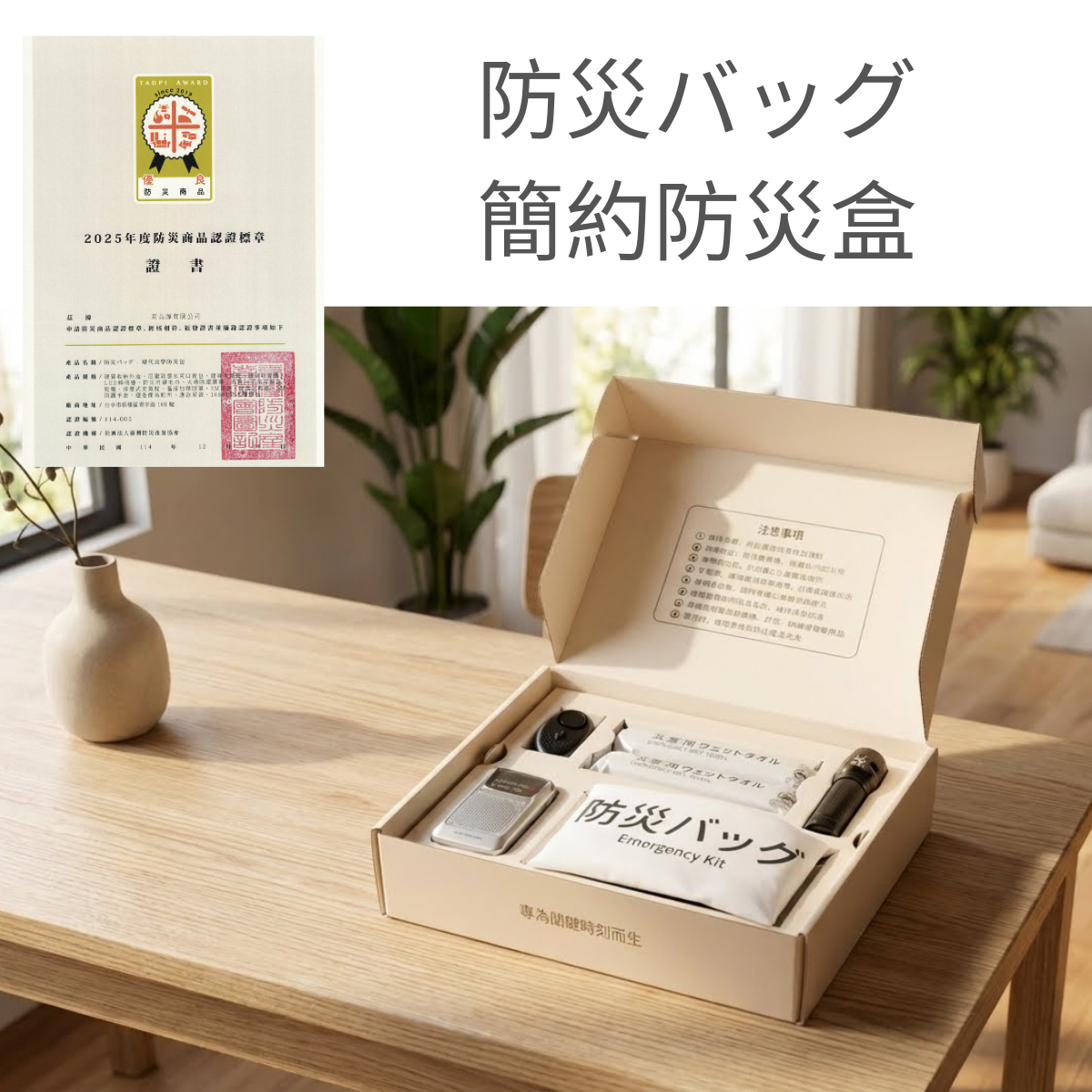 避難包,防災包,日本避難包,防災用品,BH580